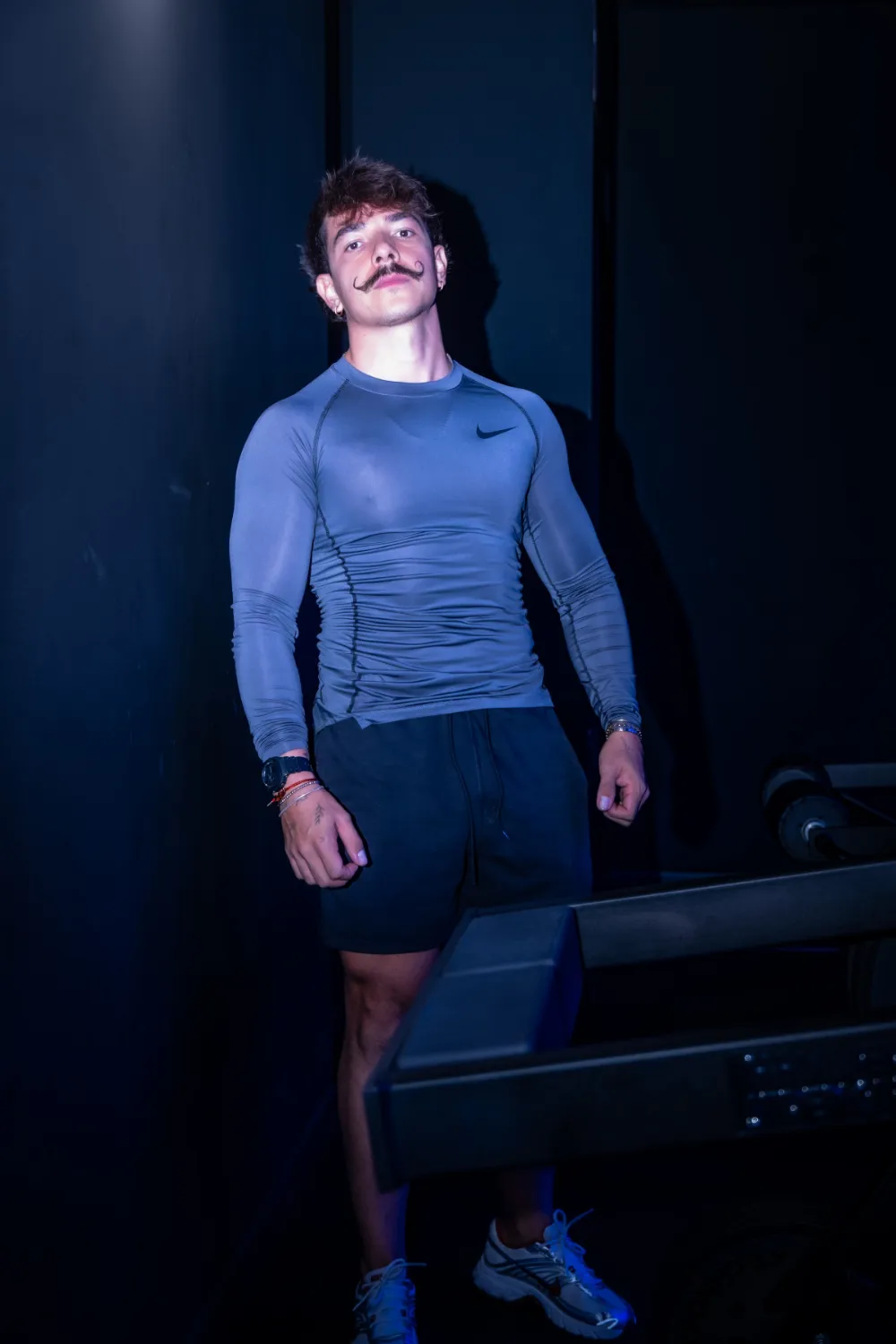 Peddro Lorenzo en el gimnasio